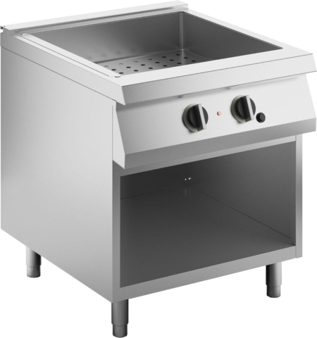 Elektro-Bainmarie 1 Becken GN 2/1 offener Unterbau