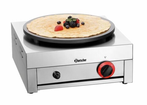 Bartscher Gas Crêpe-Backgerät 1CP400G, 1 Backplatte 