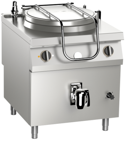 Elektro Kochkessel 800 mm 150 L 21 kW indirekte Beheizung, Standgerät