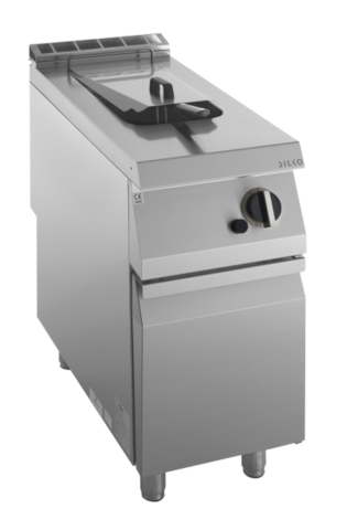 Gas-Fritteuse 1 Becken 23 L Standgerät 21kW