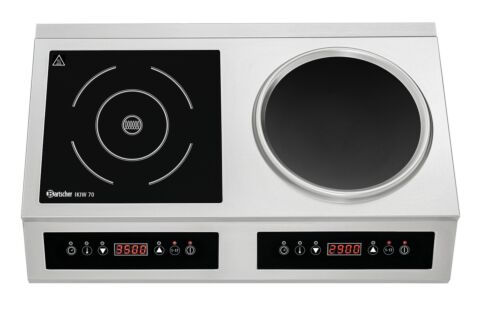 Bartscher Induktionskocher-Wok-Kombi IKIW 70