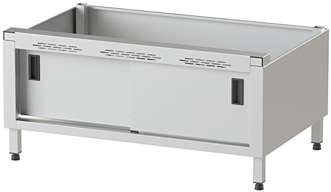 Untergestell für Teppanyaki-Grill mit 3 Heizzonen