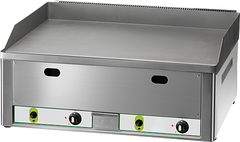 KBS Gas-Grillplatte 2 Heizzonen glatt 8kW