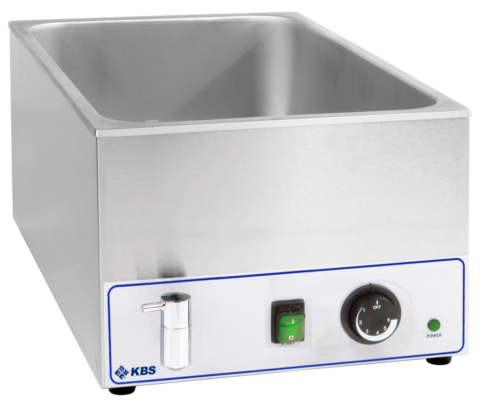 KBS Bain-Marie mit Ablasshahn GN1/1 150 mm Höhe