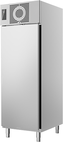 FRIULINOX Edelstahl Tiefkühlschrank TKU 721, GN 2/1, Breite 700mm