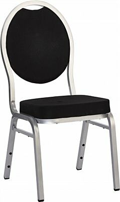 Bankettstuhl Lena schwarz stapelbar-Gastro-Germany