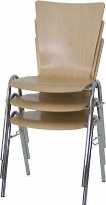 Stapelstuhl Konferenzstuhl Bia natur-Gastro-Germany