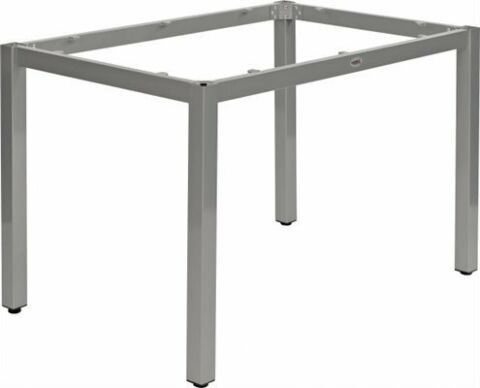 Tischuntergestell LINA für 120x80 cm Platten, silbergrau-Gastro-Germany
