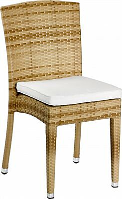 Kissen für Terassenstuhl Mindy beige-Gastro-Germany