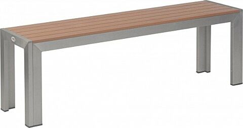 Terrassen Bank Torino Teak Optik