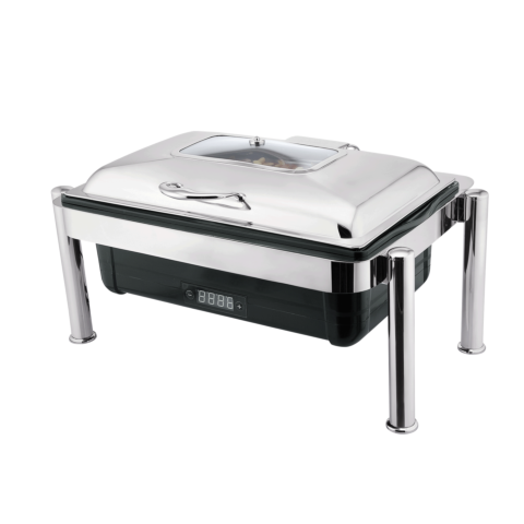 Elektro Chafing Dish GN 1/1, 67 x 46 x 37,5 cm,Edelstahl/Polypropylen-Gastro-Germany