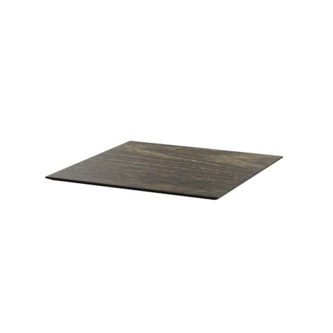 HPL Tischplatte Riverwashed Wood HPL 70x70 cm