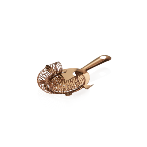 Barsieb, Ø 8 cm, 15 cm, bronze, Chromnickelstahl, PVD Beschichtung