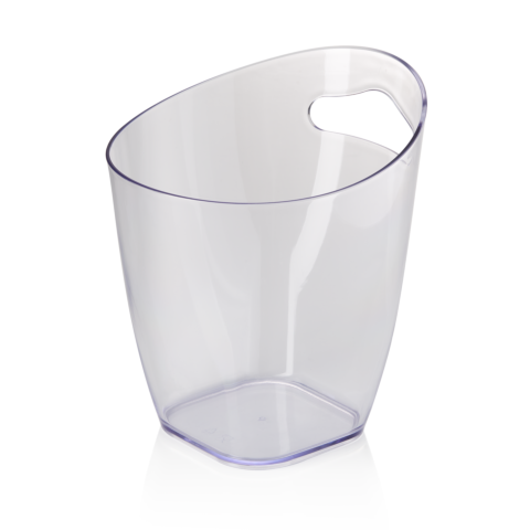 Flaschenkühler, 21 x 20 x 24 cm, 3,5 Liter, transparent