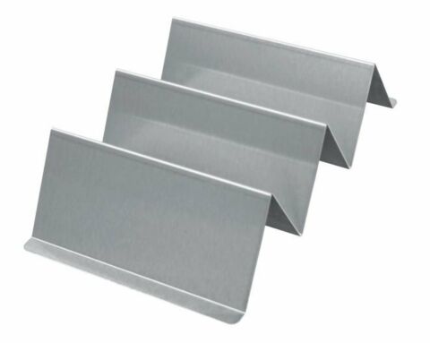 SCHNEIDER Snack-Verkaufsständer - Wellenform, Edelstahl 320x200 mm