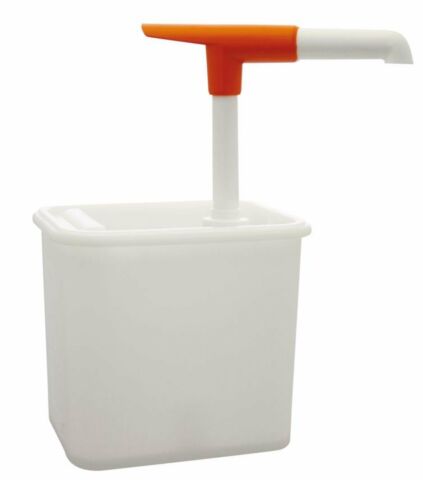 SCHNEIDER Druckknopf-Dosierspender mit Kst-Deckel, 2L-120x155x155mm inkl.Pumpe