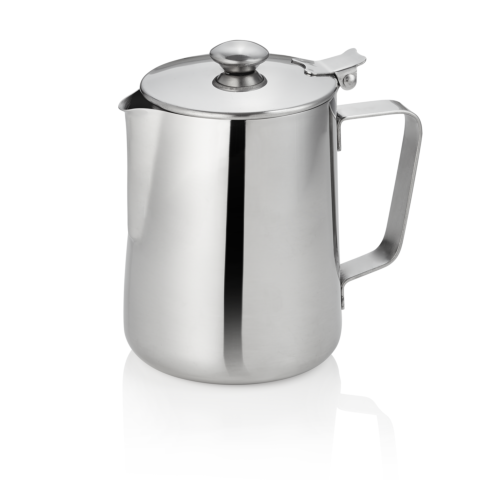 Kaffeekanne, 0,6 Liter, Ø 8 cm, Höhe 13 cm, Chromnickelstahl