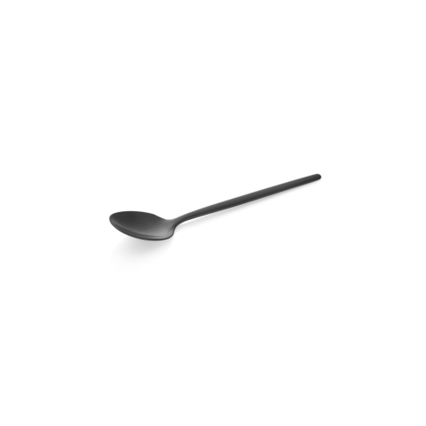 Espressolöffel Set ALEX BLACK, mit schwarz, matter PVD Beschichtung, 11 cm, Set á 12 Stück, Chromnickelstahl 18/10
