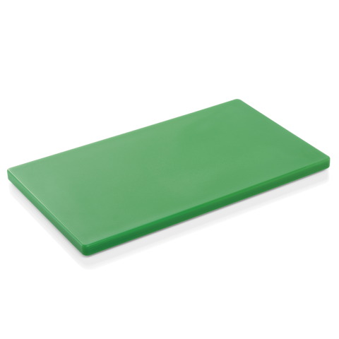 HACCP Schneidbrett HACCP CHOPPING BOARDS, 50 x 30 x 2 cm, grün, Polyethylen