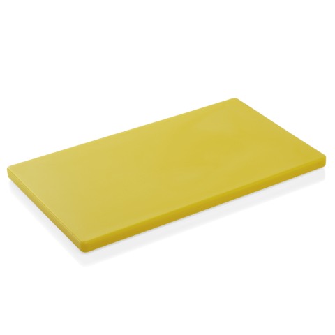 HACCP Schneidbrett GN 1/1 HACCP CHOPPING BOARDS, 53 x 32,5 x 2 cm, gelb, Polyethylen