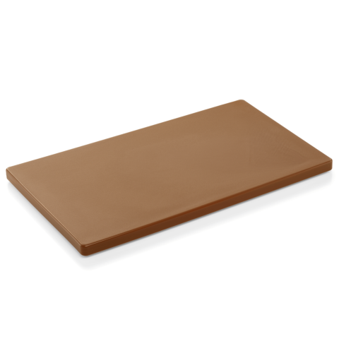 HACCP Schneidbrett GN 1/1 HACCP CHOPPING BOARDS, 53 x 32,5 x 2 cm, braun, Polyethylen