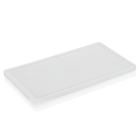 Schneidbrett mit Saftrille, 50 x 30 x 2 cm, Polyethylen
