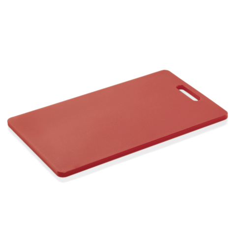 HACCP Schneidbrett HACCP CHOPPING BOARDS, 40 x 25 x 1,2 cm, rot, Polyethylen