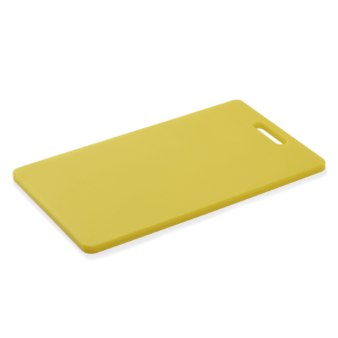 HACCP Schneidbrett HACCP CHOPPING BOARDS, 40 x 25 x 1,2 cm, gelb, Polyethylen