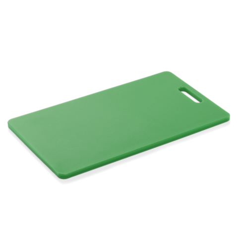 HACCP Schneidbrett HACCP CHOPPING BOARDS, 40 x 25 x 1,2 cm, grün, Polyethylen
