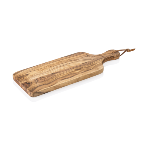 Servierbrett PURE OLIVE, mit Griff, 30 x 15 cm, Olivenholz