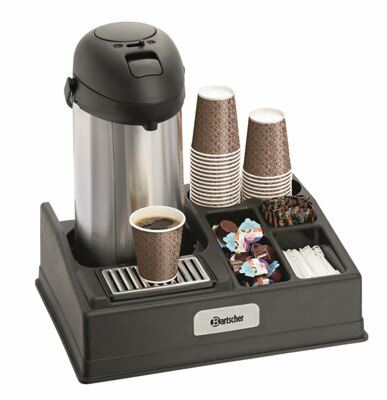 Bartscher Kaffeestation geeignet für 1 Isolierpumpkanne-Gastro-Germany