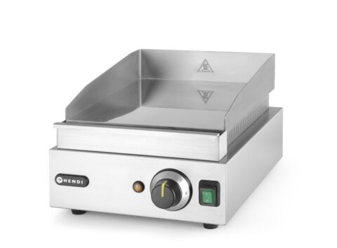 HENDI Grillplatte glatt Profi Line 450x300x225 mm