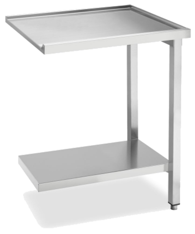 KBS Ablauftisch Breite 70cm mit Grundboden ohne Aufkantung