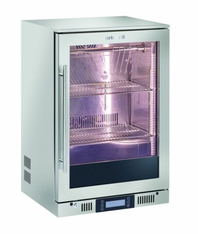 Dry-Aging Reifeschrank, Unterbaugerät, 138 L, Silber, 545x600x(H)900 mm