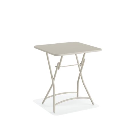 Viva Bistro Klapptisch Metall Beige