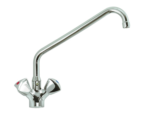 STYL Knebel-Mischbatterie mit Schwenkhahn 1/2 Zoll Wasseranschluß