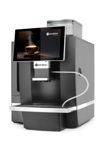 HENDI Kaffeevollautomat mit Touchscreen, 6 l Wassertank, 19 bar
