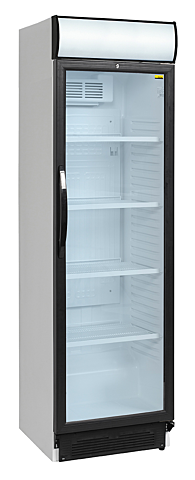 NORDCAP Glastürkühlschrank KU 385 G-CP