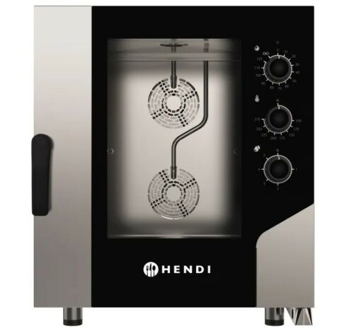 HENDI Konvektionsdampfgarer SNACK 5x GN 2/3, elektromechanisch, 3,2 kW