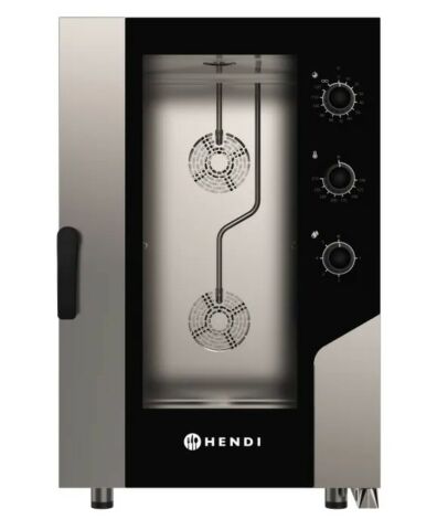 HENDI Konvektionsdampfgarer CONTROL 11x GN 1/1, elektromechanisch, 15,4 kW