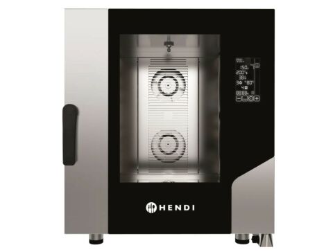 HENDI Konvektions-Dampfgarer CONTACT 7x GN 1/1, Touchscreen, 10,4 kW