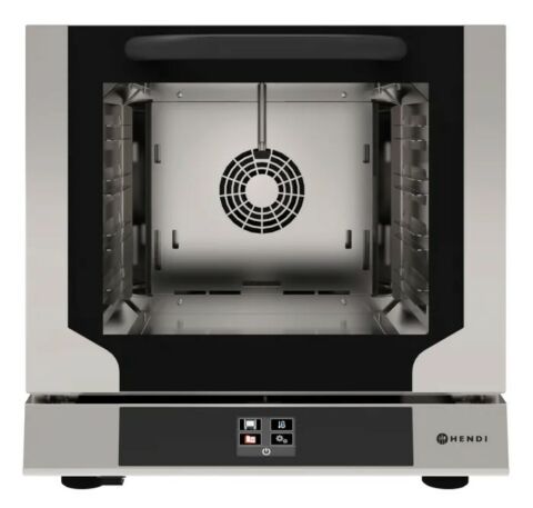 HENDI Konvektionsofen Compact Touch mit Beschwadung, 4x 429x345 mm, 3,15 kW