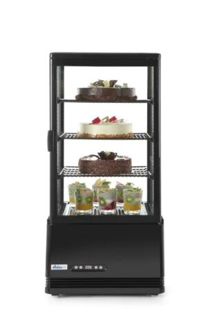 Arktic Aufsatz-Kühlvitrine 68 Liter LED Doppelverglasung, Tischgerät 170 W