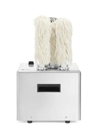 Hendi Glaspoliermaschine Edelstahl 330 Gläser/Stunde, Tischgerät 1,35 kW