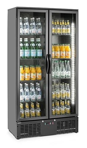 Arktic Barkühlschrank mit 2 Glastüren, 477 Liter