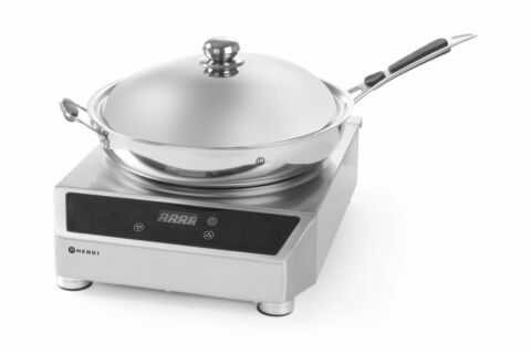 HENDI Induktionswok mit Wokpfanne 3500W