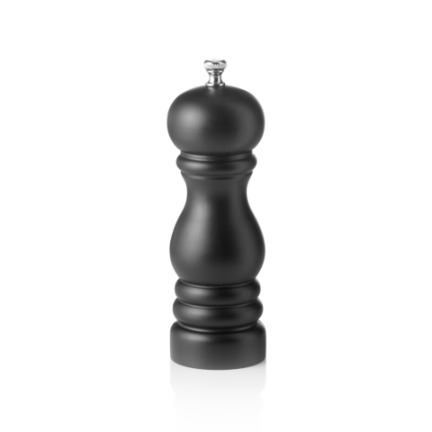 Pfeffermühle mit Keramikmahlwerk CLASSIC MILL, Höhe 15 cm, braun matt, Holz