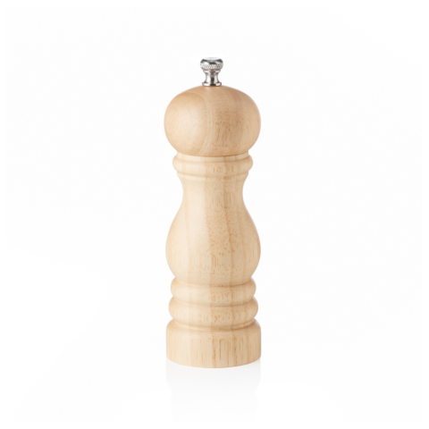 Pfeffermühle mit Keramikmahlwerk CLASSIC MILL, Höhe 15 cm, natur lackiert, Holz