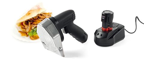 HENDI Elektrisches Kebabmesser kabellos 80W