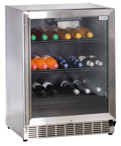 Glastürkühlschrank KBS 154 GU 